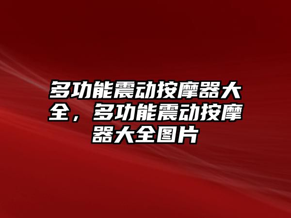 多功能震動(dòng)按摩器大全，多功能震動(dòng)按摩器大全圖片